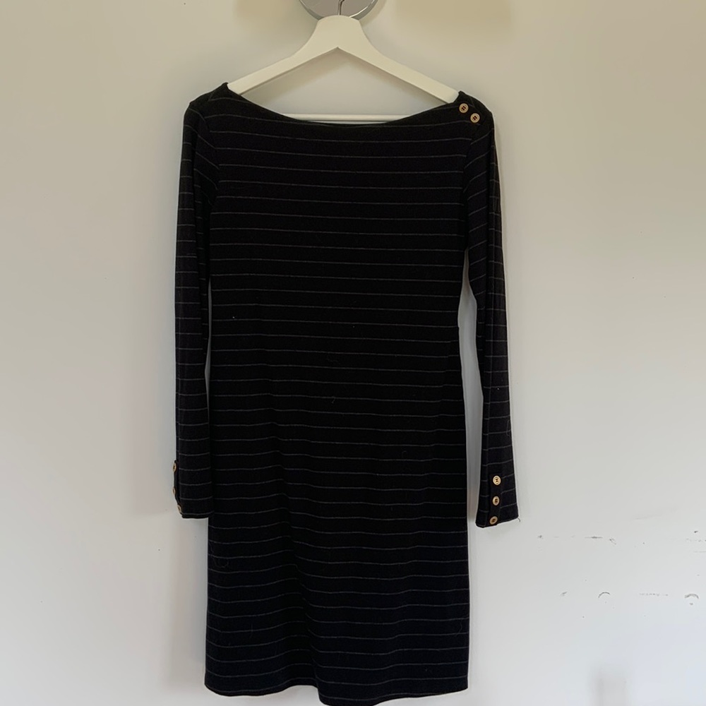 Fig Long-Sleeve Mid-length Dress